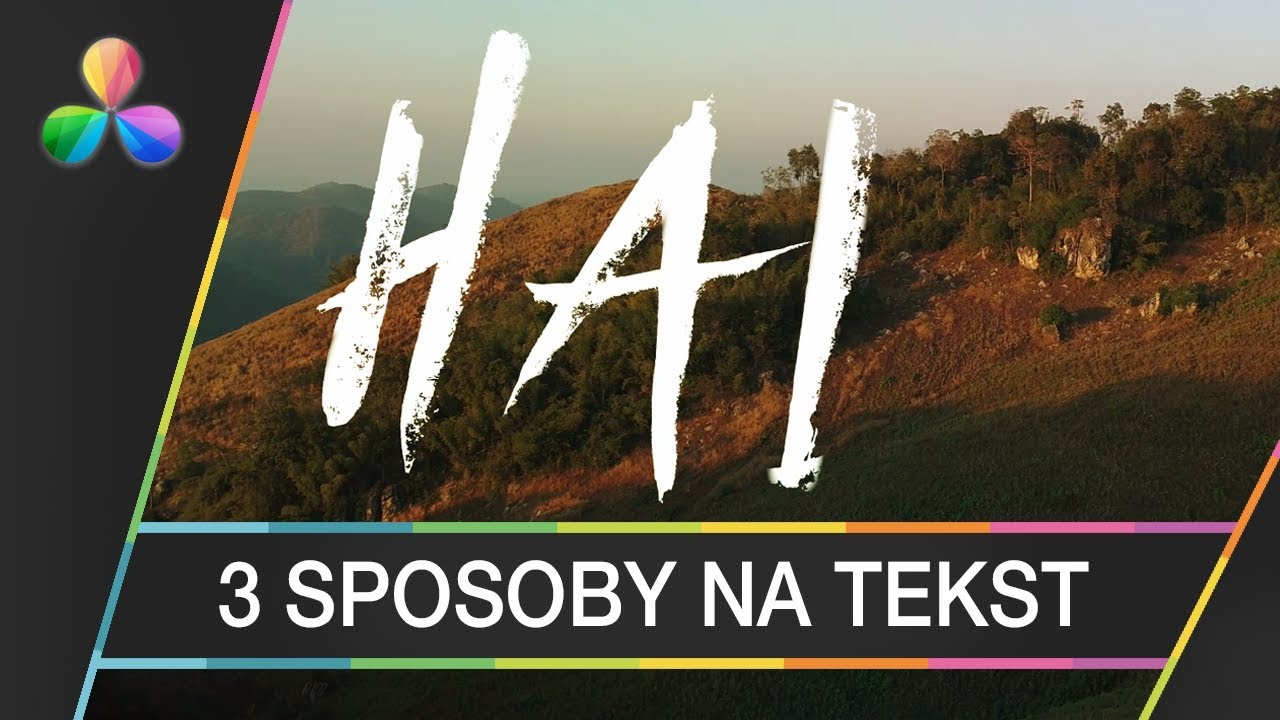 3 sposoby na TEKST ▪ DaVinci Resolve #24 | Poradnik ▪ Tutorial