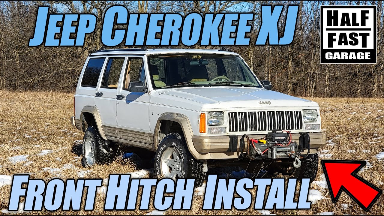 Jeep Cherokee XJ Front Hitch Installation - Kinda Easy, Kinda Tricky - RE-UPLOAD