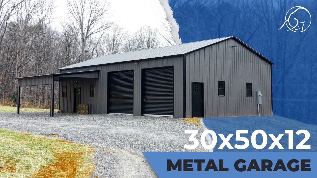 Custom Metal Garage Tour | Strong, Clean, Built Right
