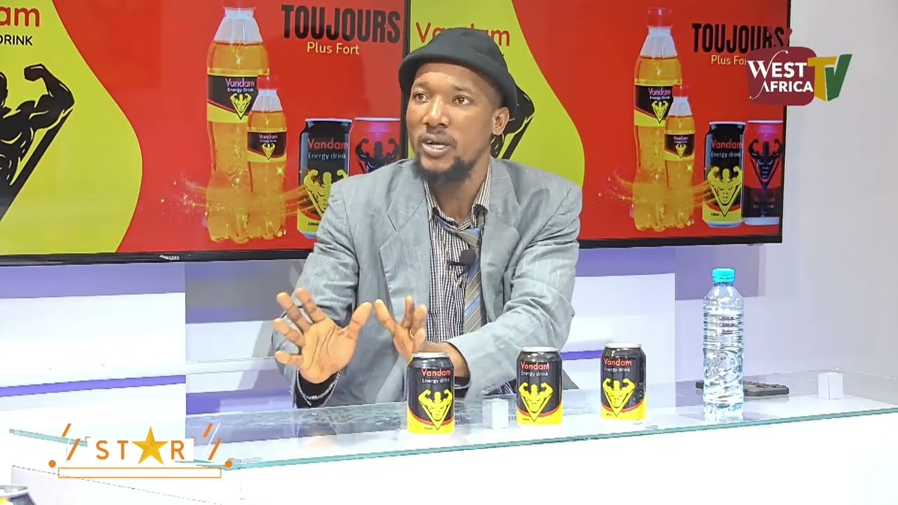 STAR EN LIGNE AVEC DG LE COMEDIEN ET CAMPBEL SUR WEST AFRICA TV