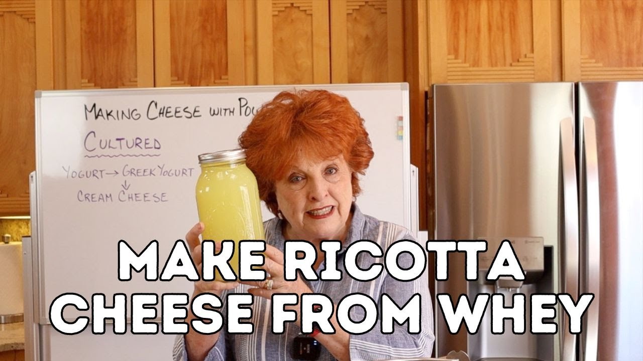 Make Ricotta Cheese from Whey