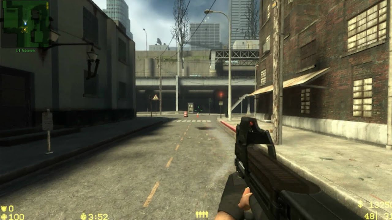 Counter Strike : Source Short Fuse.Thanez P90 on ZeeJ's Animations