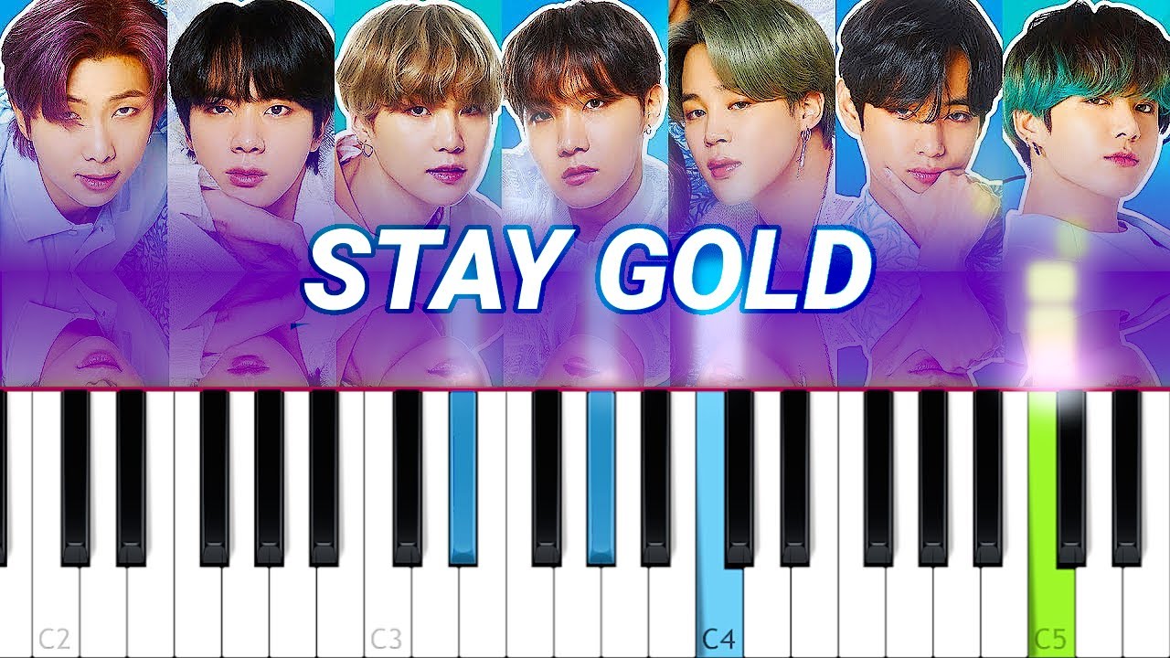 BTS - Stay Gold | Piano Tutorial