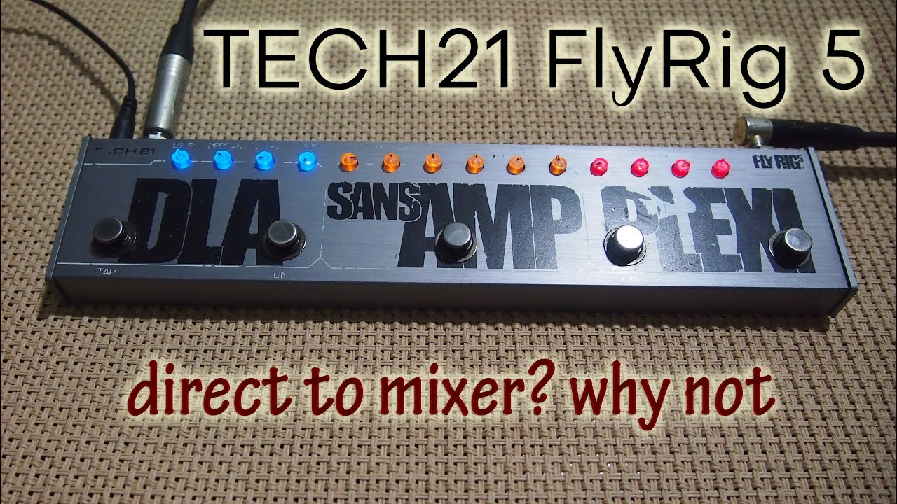 tech21 flyrig5 analog guitar effects strip