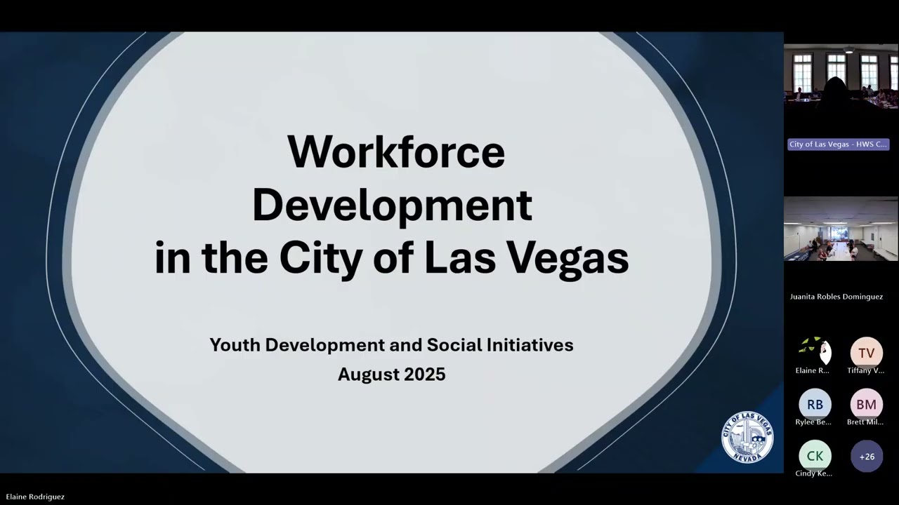 Governor's Workforce Development Board Full Board Meeting &ndash; August 20, 2025