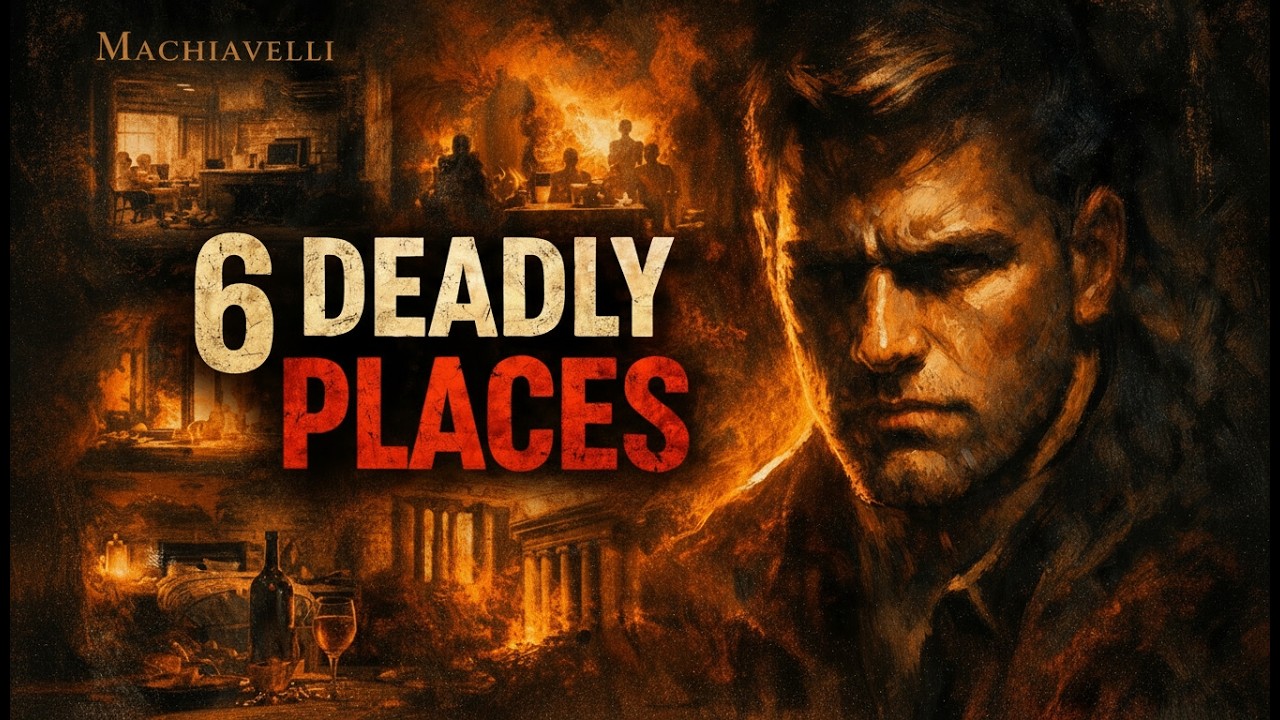 Machiavelli Has Finally Exposed 6 Places That Secretly Destroy Strong Men
