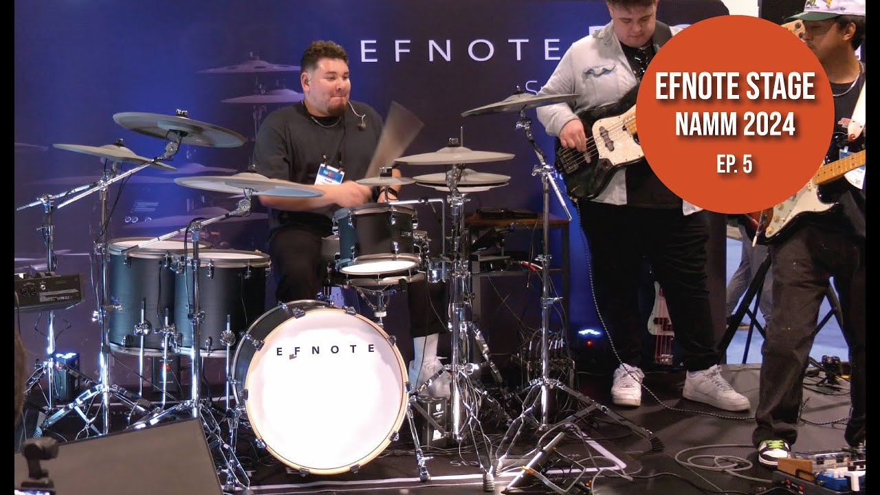 You Can't Hide Love (EWF Cover) - Kaleb Carrasco NAMM 2024 | EFNOTE Stage - NAMM 2024 Ep. 5