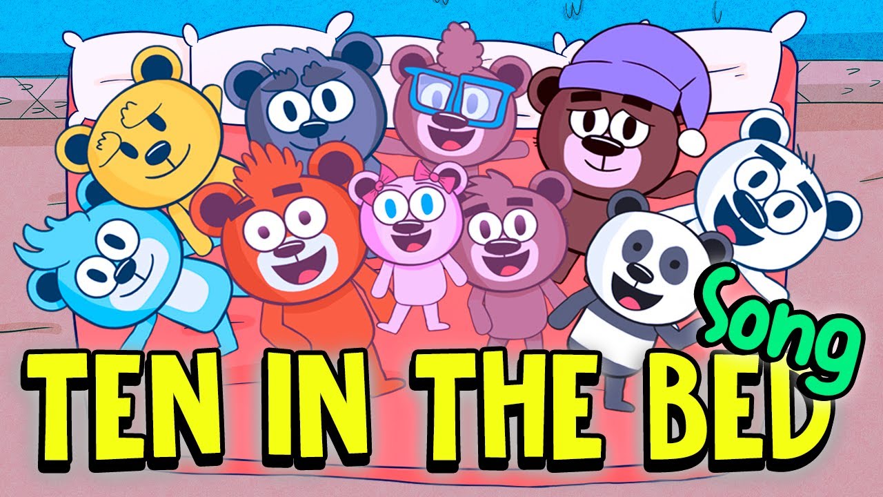 TEN IN THE BED Nursery Rhyme | Fun Educational Songs | Dance Dance | Sozo Studios Songs for Children