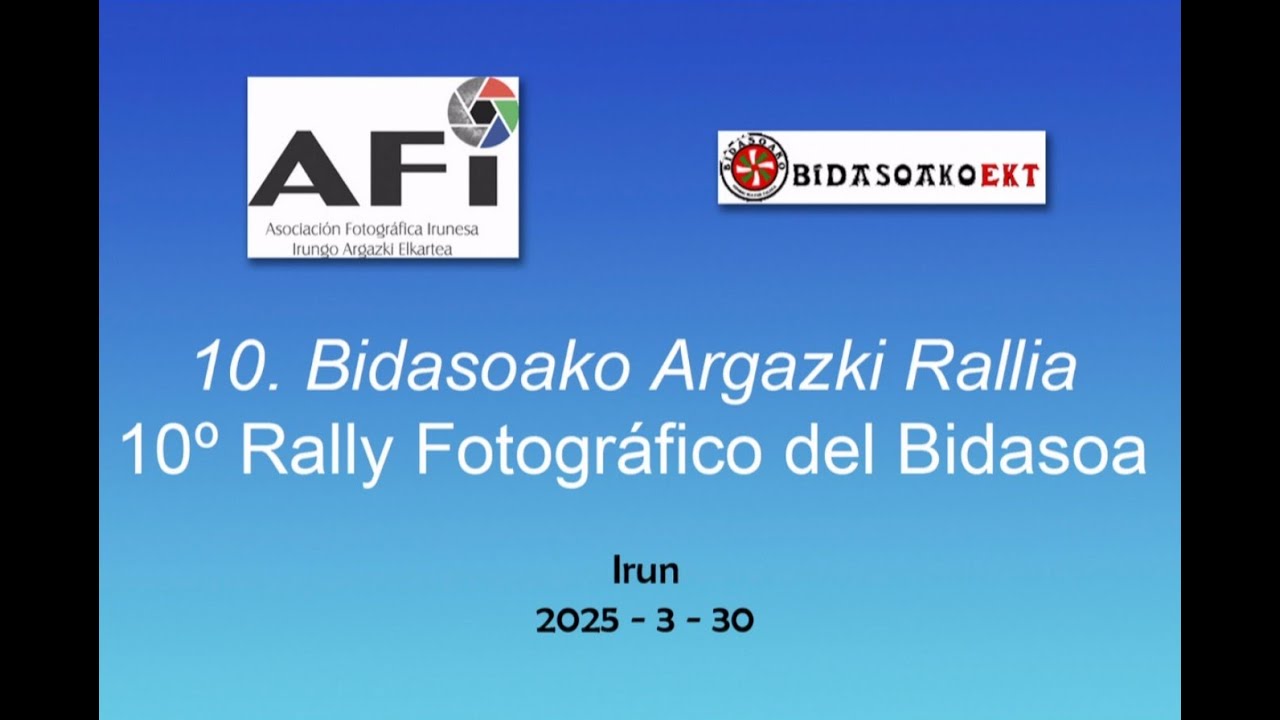 10º  Rally  Fotográfico del Bidasoa