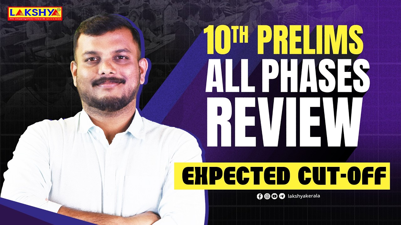 10th Prelims  Analysis & Cut-off