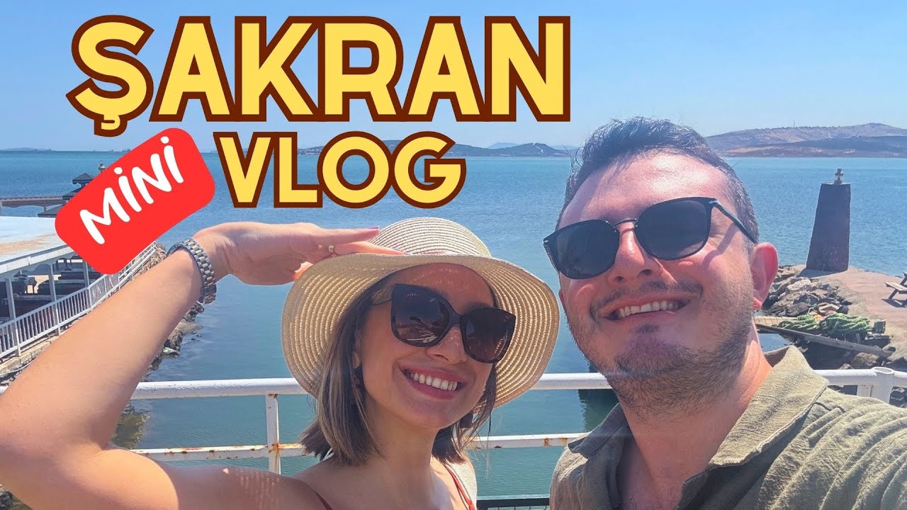 ŞAKRAN VLOG - İZMİR ALİAĞA'DA BİR KÜÇÜK SAHİL BELDESİ - ÜCRETSİZ PLAJ!