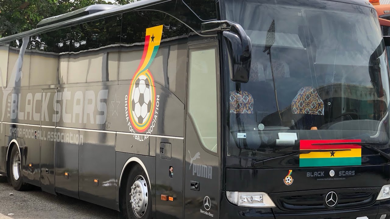 🇬🇭 Black Stars gets new bus? • Checkout the new look of the bus