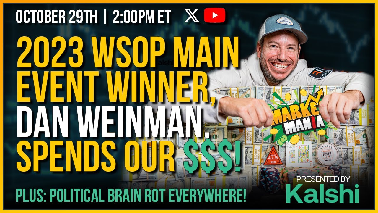 2023 WSOP Winner DAN WEINMAN Spends Our $$$! | Market Mania | Ep 172