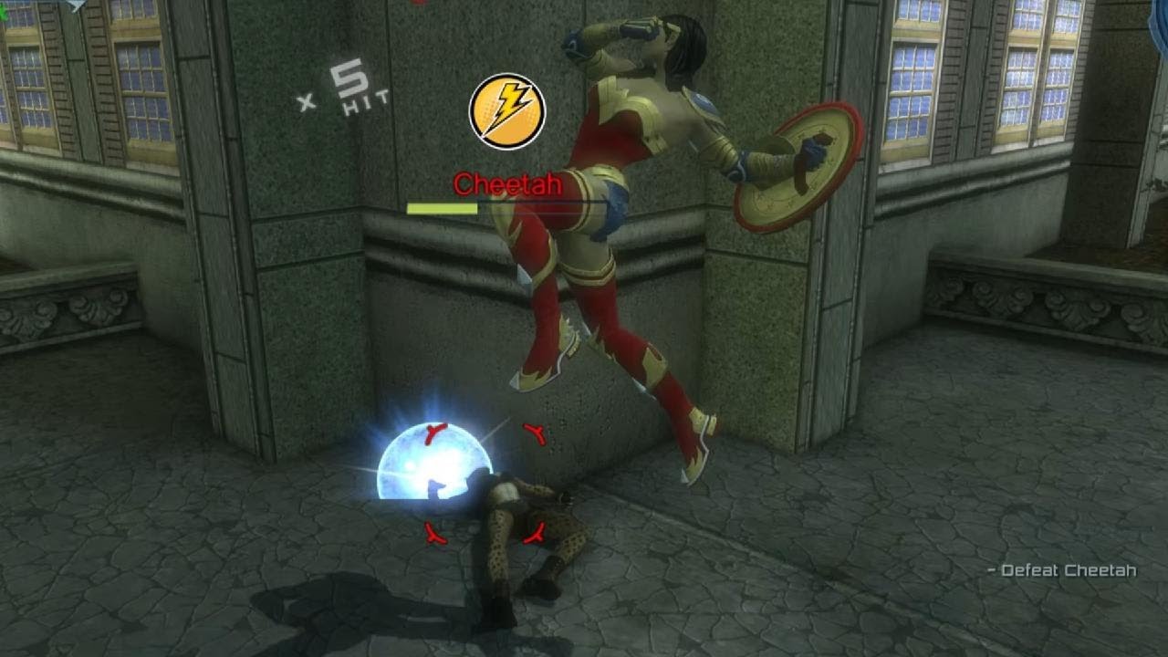 Wonder Woman vs. Cheetah (Gotham Under Seige) - DC Universe Online