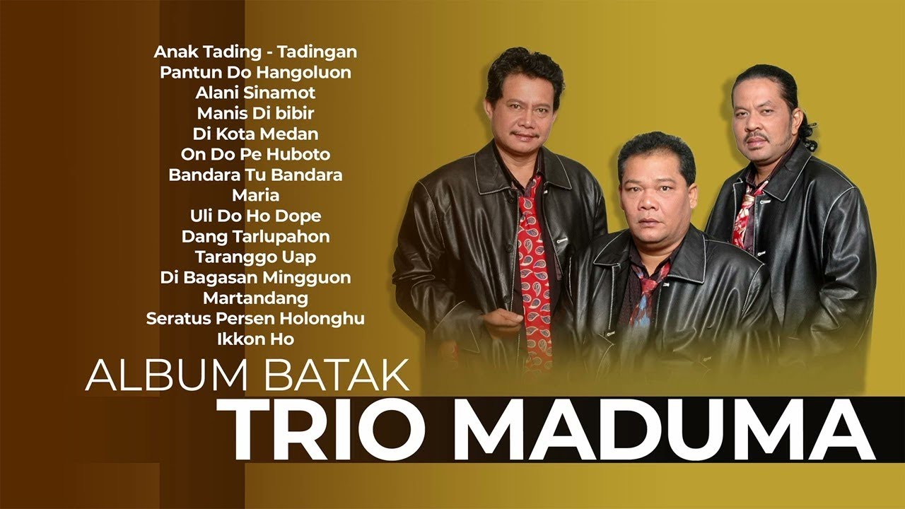 ALBUM BATAK TRIO MADUMA