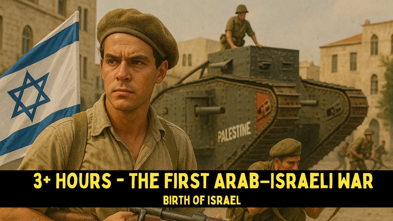 Fall  asleep to 1948 The First Arab&ndash;Israeli War | Calm History Documentary