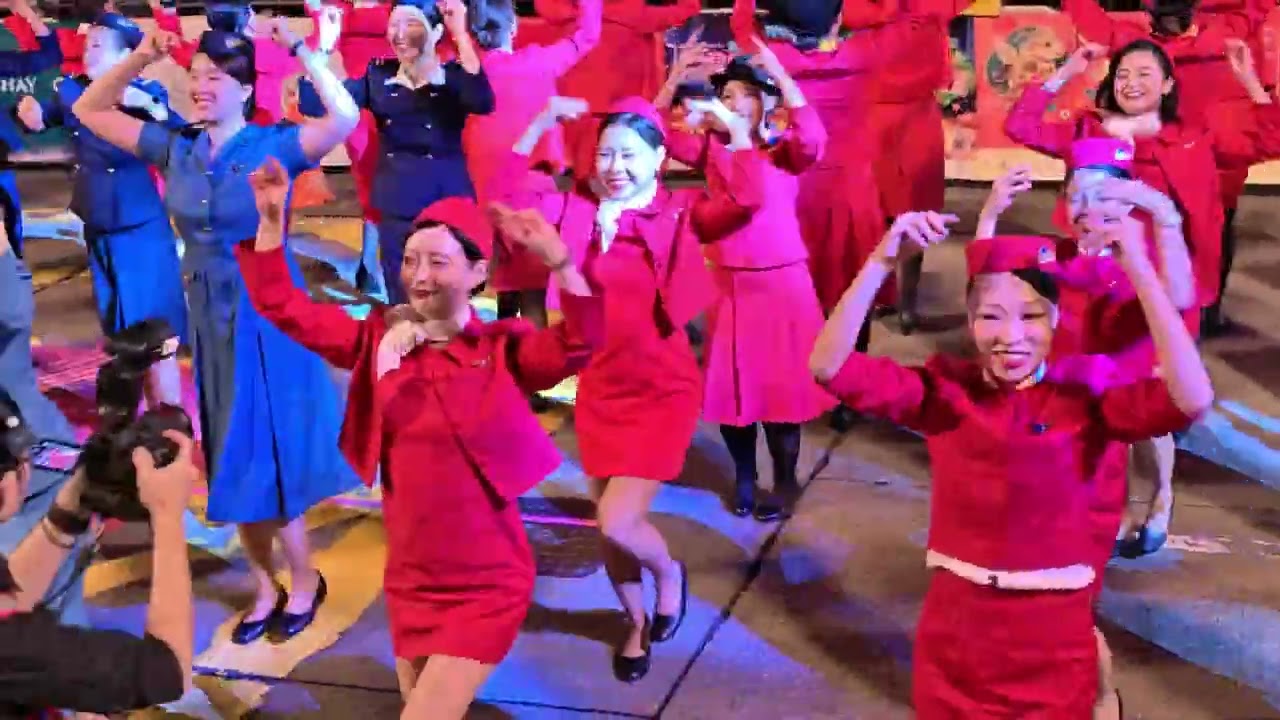 馬年大年初一新春花車表演