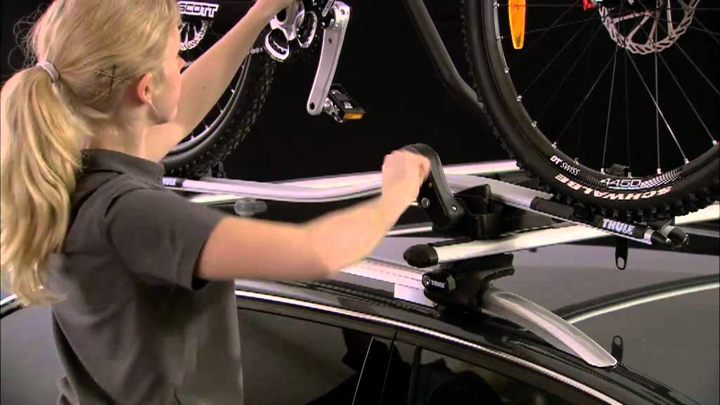 Thule proride 591 fietsendrager dakmontage montage handleiding