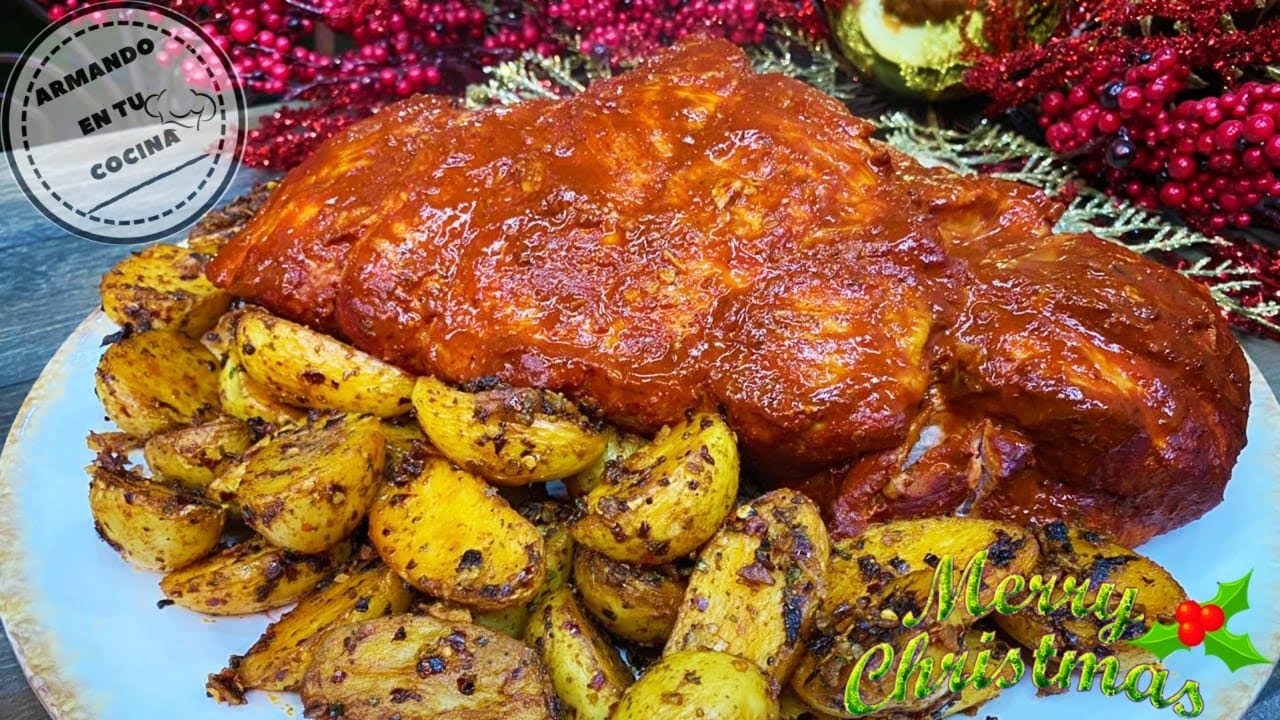 Pierna De Cerdo Navideña