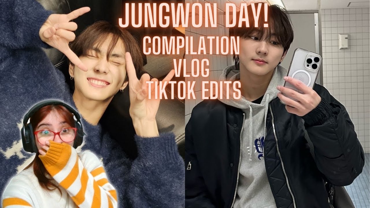 ENHYPEN | JUNGWON DAY!! Compilation + Vlog + Tiktok Edits | Reaction