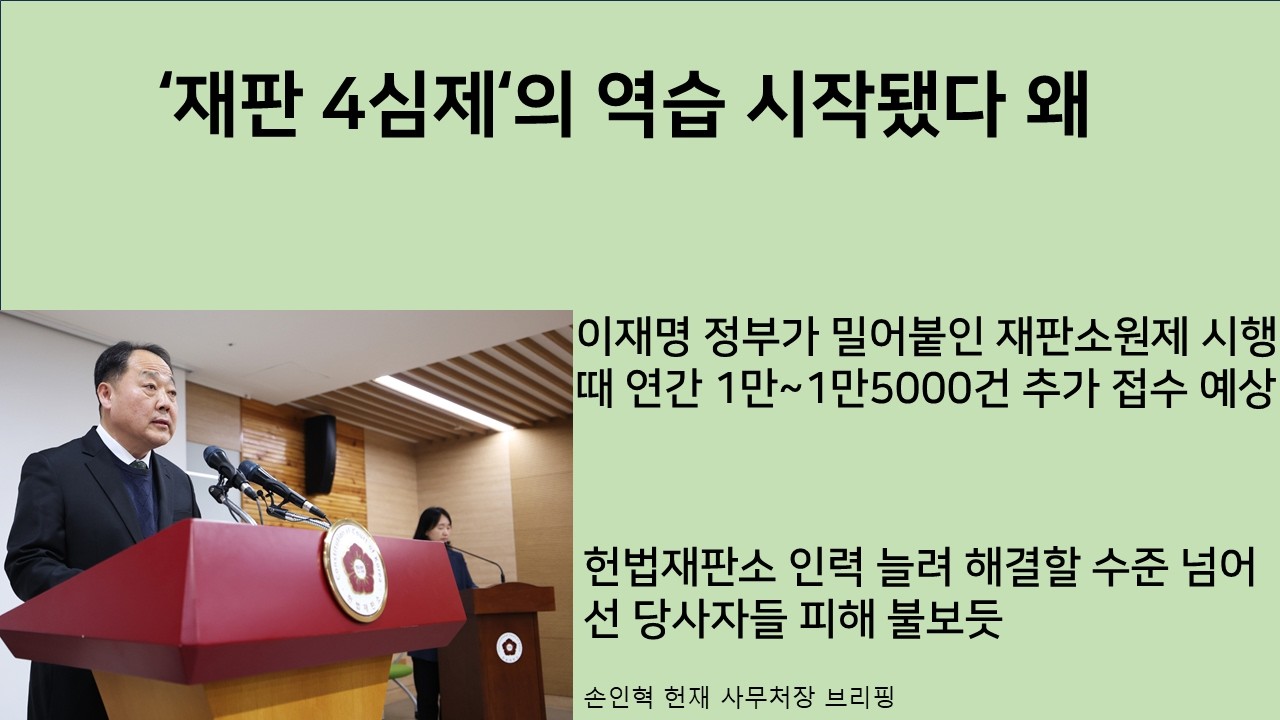 [최병묵의 팩트] '재판 4심제'의 역습 시작됐다 왜