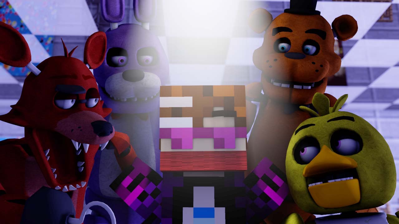 Five Nights at Freddy's в Minecraft 3 [Анимация]