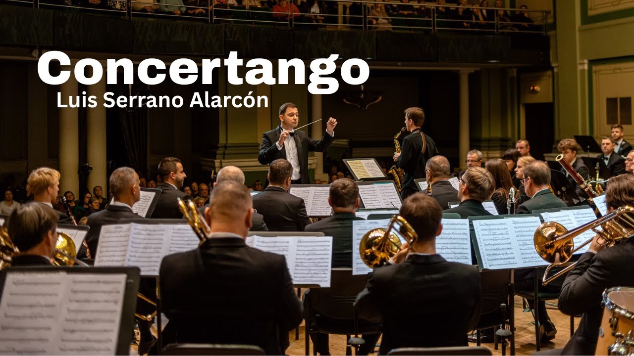 Concertango for Saxophone and Wind Orchestra | Luis Serrano Alarcón