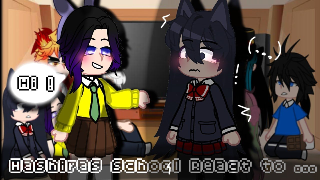 Hashiras(School)React to Komi-san||1/1||🧇🥐Special🍢🥥