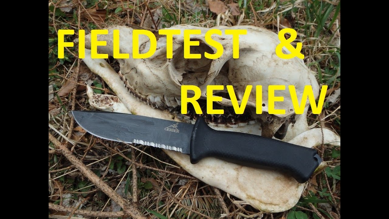 The Gerber PRODIGY SURVIVALKNIFE - FIELDTEST & REVIEW -