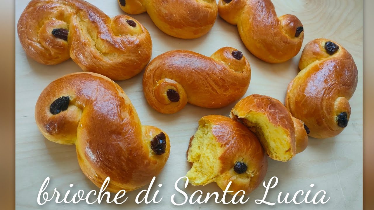 BRIOCHE DI SANTA LUCIA SENZA PLANETARIA