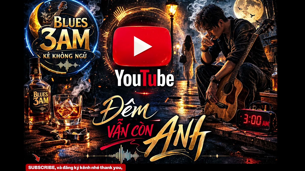 Blues 3AM – Đêm Vẫn Còn Anh | Blues Buồn Cho Kẻ Không Ngủ