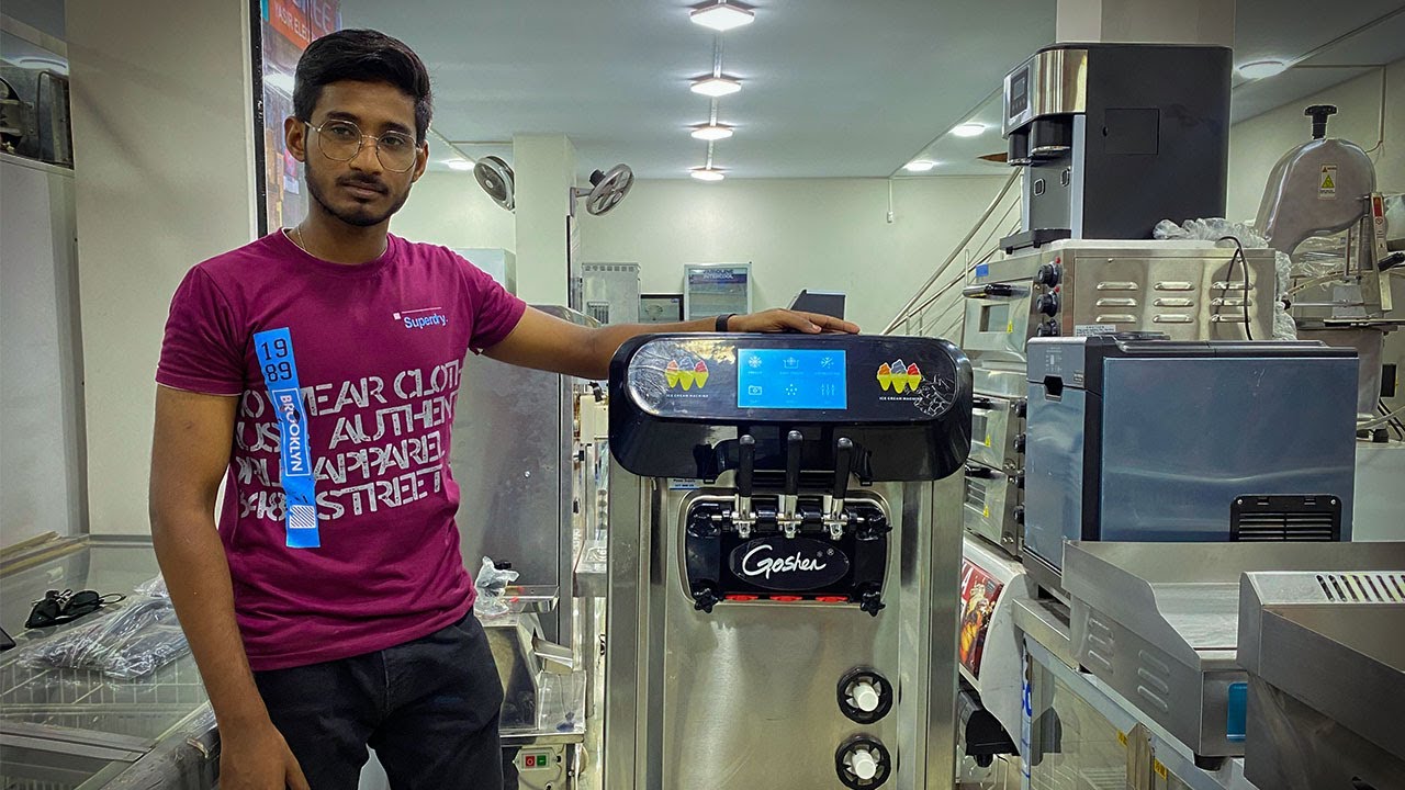 Goshen Ice Cream Machine BJW268CBR1JW-D2 | Ice Cream Machine | Ice Cream Machine Price in Pakistan