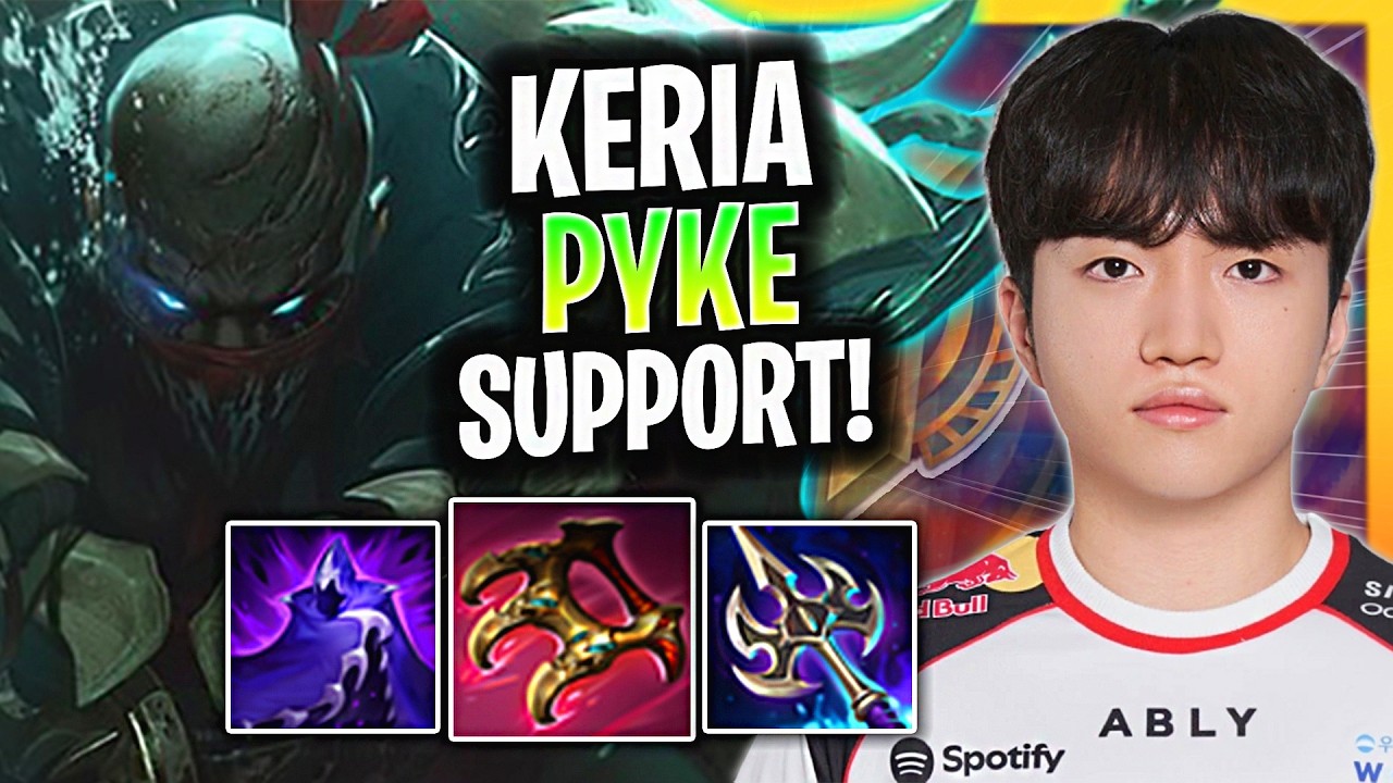 T1 KERIA PYKE SUPPORTT MASTERCLASS! | T1 Keria Pyke SUPPORT Guide Patch 26.3 High Elo