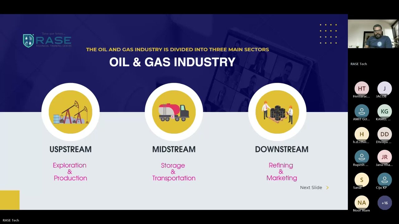 WEBINAR  Introduction to Surface Wellhead System and Upstream Operation | RASE TECH