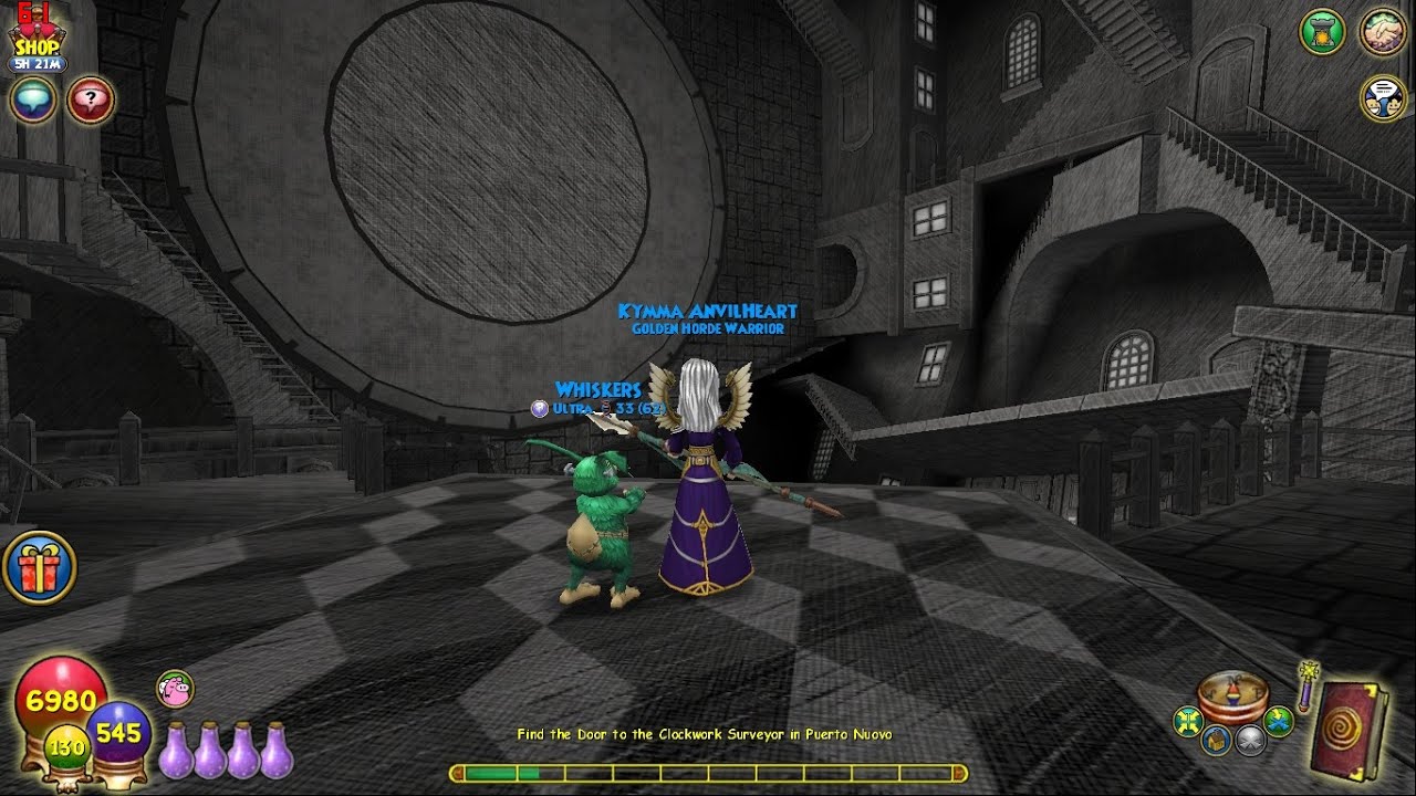 Wizard101: прохождение Novus, эпизод 3 &mdash; лабиринт-головоломка