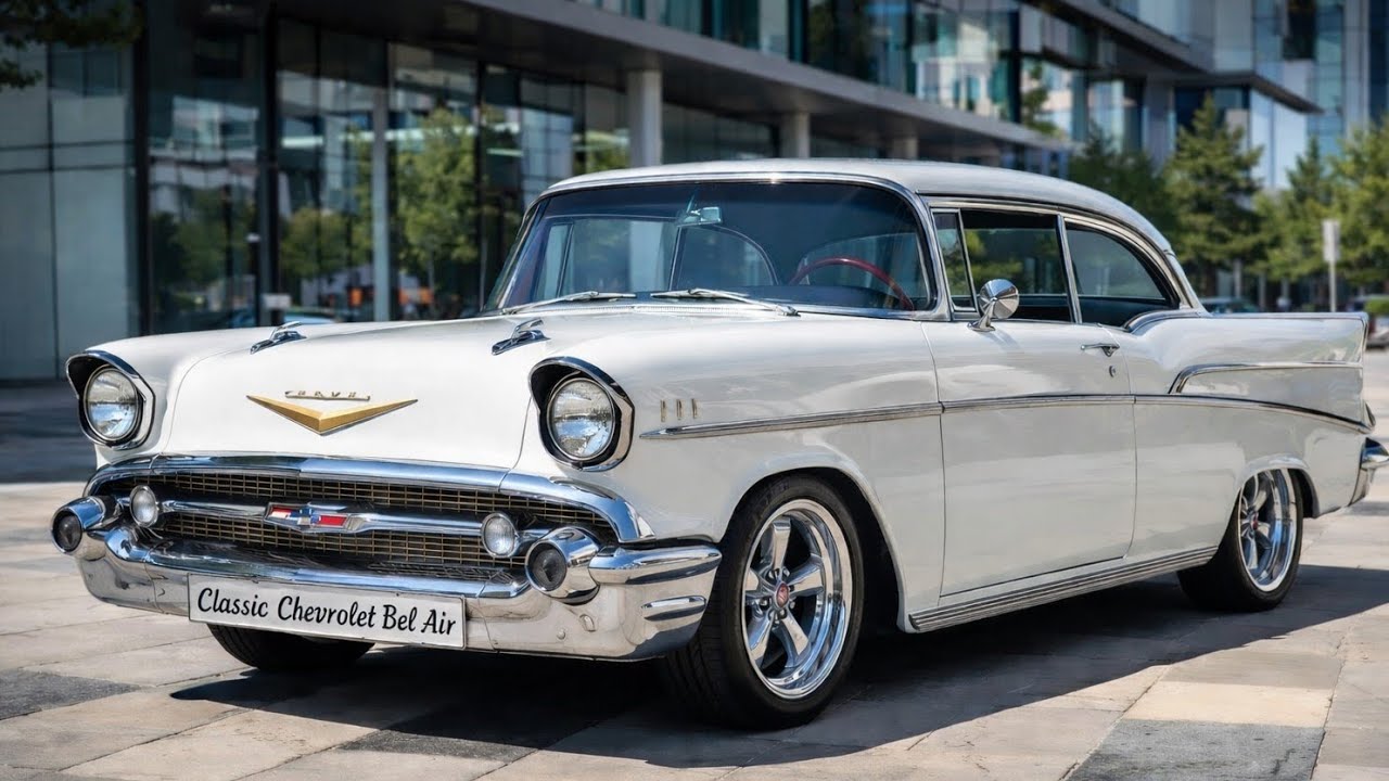 Classic Chevrolet Bel Air – The American Dream on Wheels 🇺🇸✨ | Pure 1950s Legend