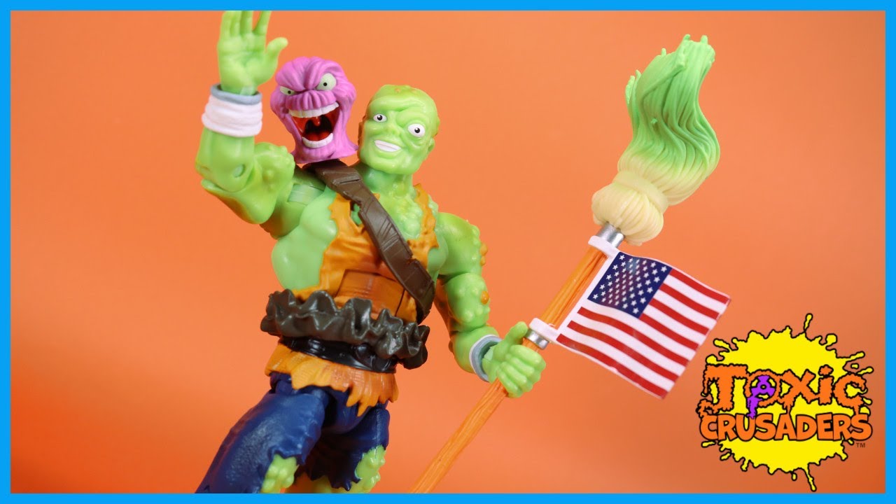 Super7 Ultimates! Toxic Crusaders Wave 3 TOXIE Action Figure Review