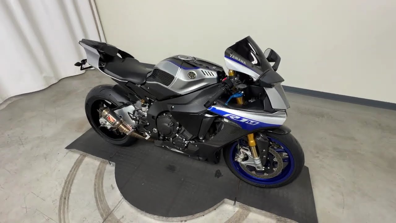 Used 2018 Yamaha YZF-R1M (YZFR1M) Motorcycle for sale near Akron, OH.