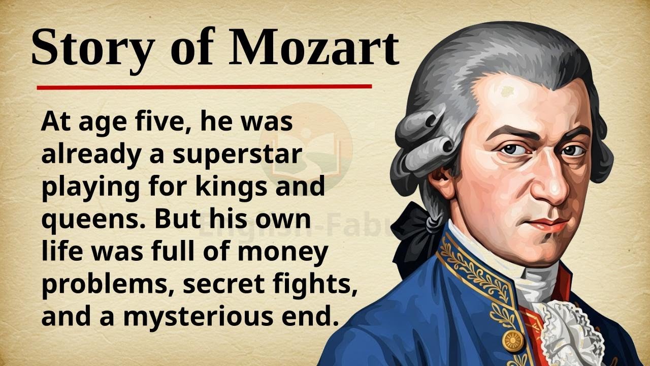 The Story of Mozart || 🎶🎻 Learn English Through Story Level 2 || Graded Reader 🎧