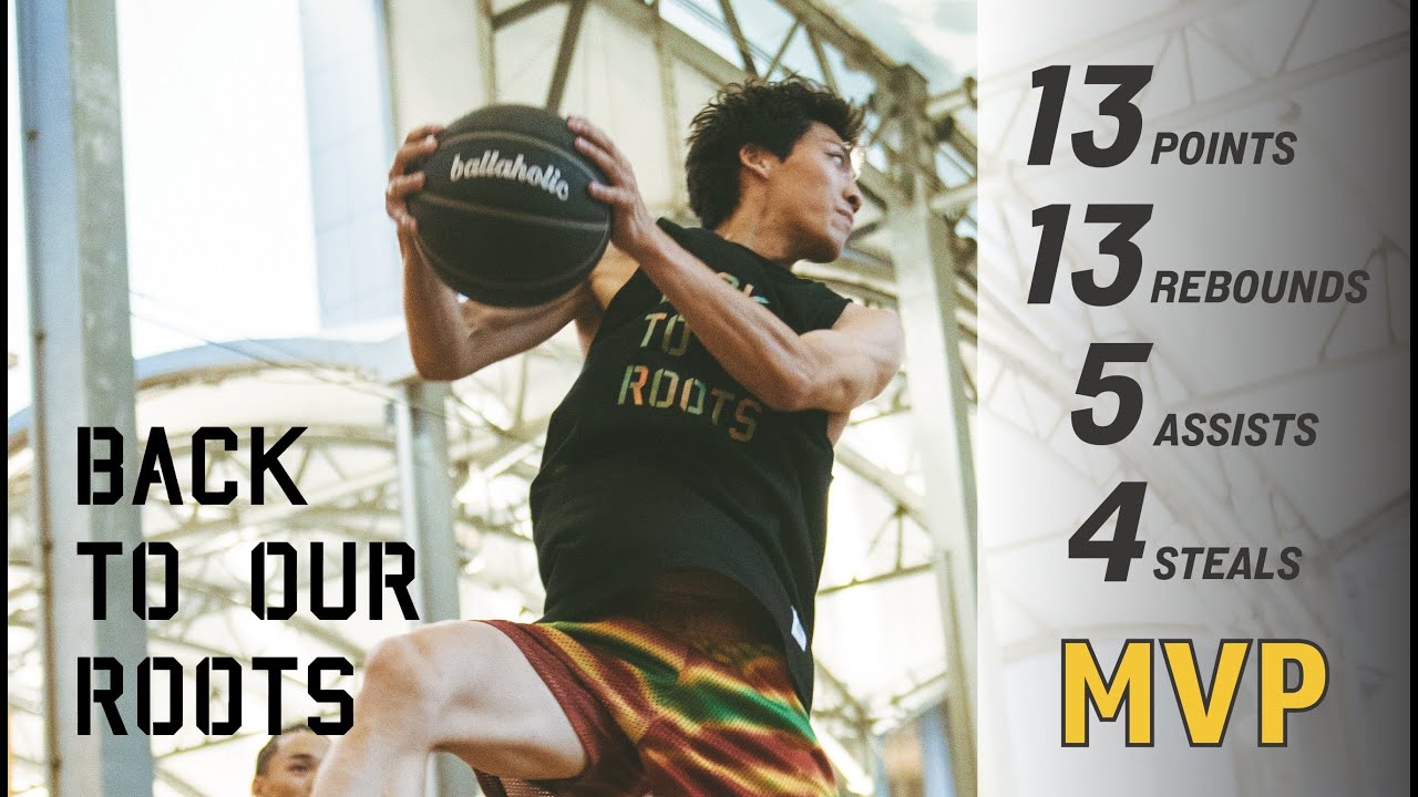 Bリーガー相手にダブルダブル PRO vs STREET 【BACK TO OUR ROOTS】