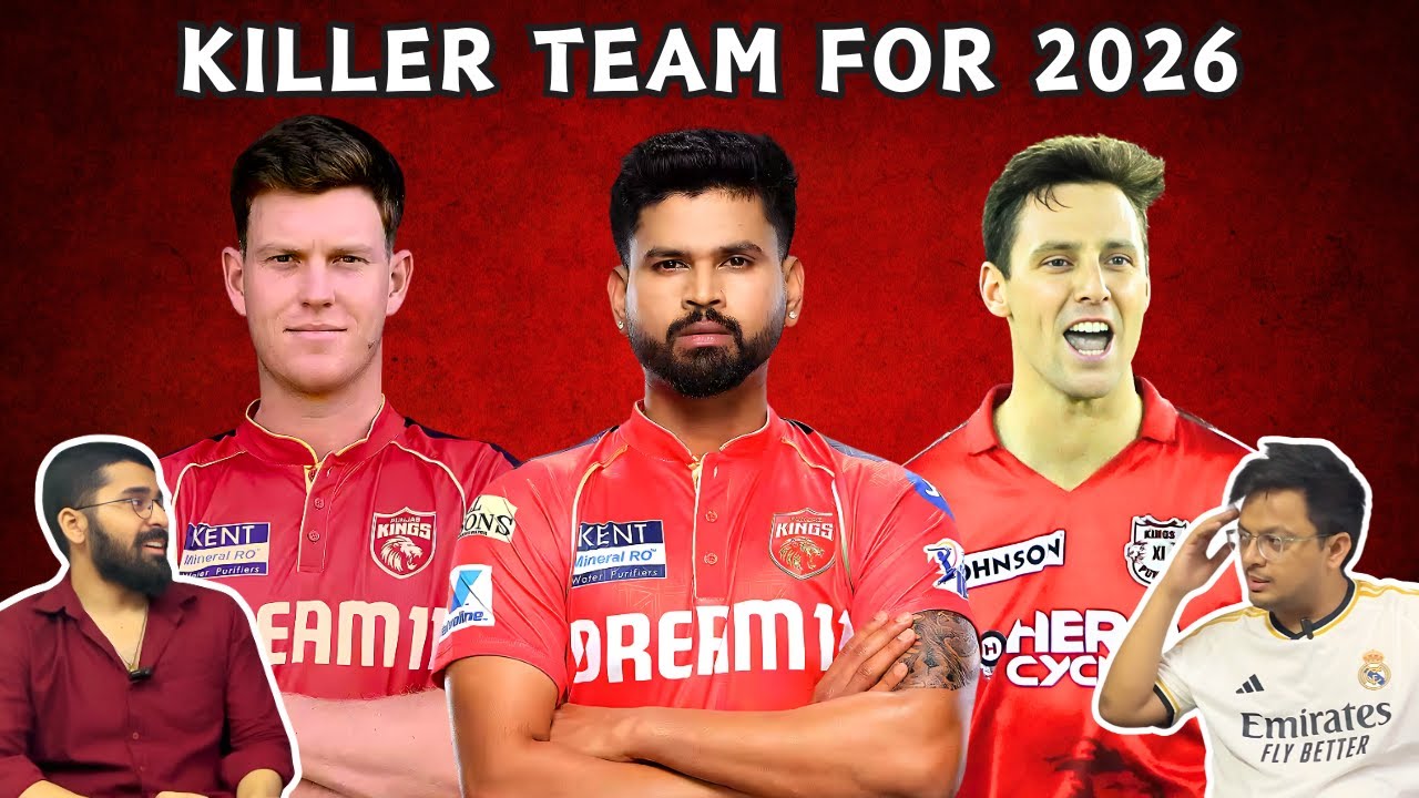 IPL Auction 2026: PBKS Target Players & Dream XI Predicted 👀