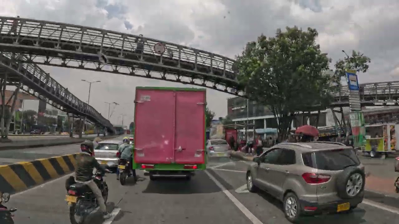 Time Lapse- Driving through South Bogotá, Autopisto Sur