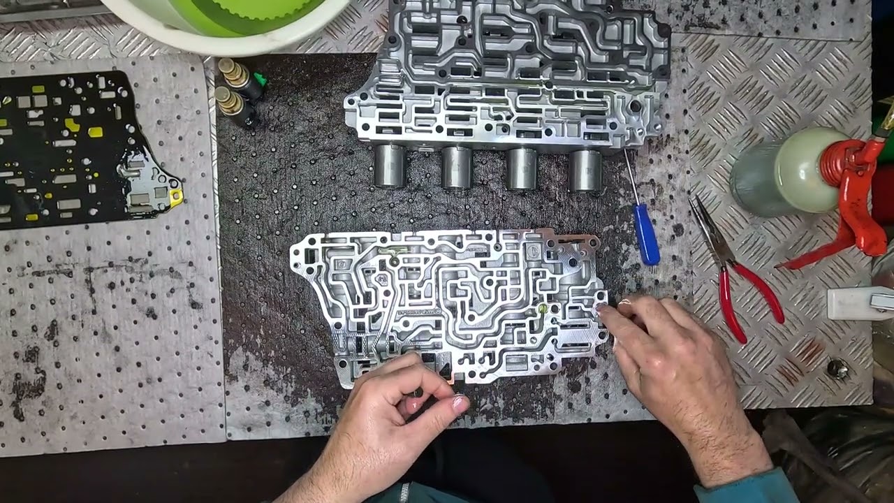 Assembly body valve Ford 8F35 | 8-Speed transmission, 2160P 4K Ultra HD
