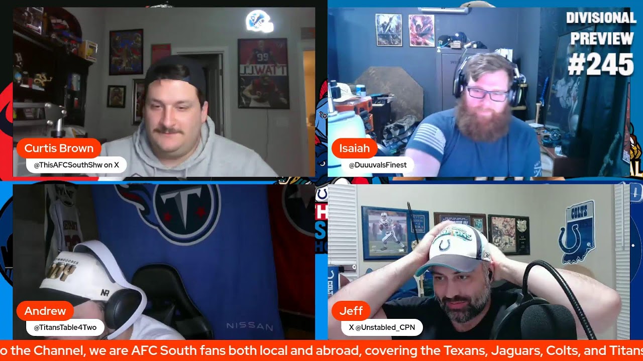 Divisional Rd Preview TAFCSS245 #NFLPlayoffs #NFL #Htownmade #DUUUVAL #Fortheshoe #TitanUp