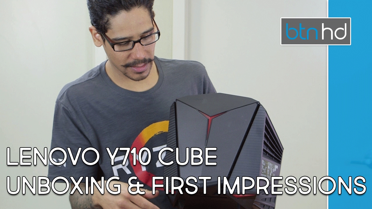 Play Anywhere with Lenovo Y710 Cube GTX 1070 Unboxing & First Impressions!