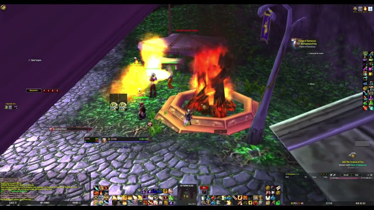 [60] The Festival of Fire | Midsummer Fire Festival (ID: 9367) - Turtle Wow Quest Database