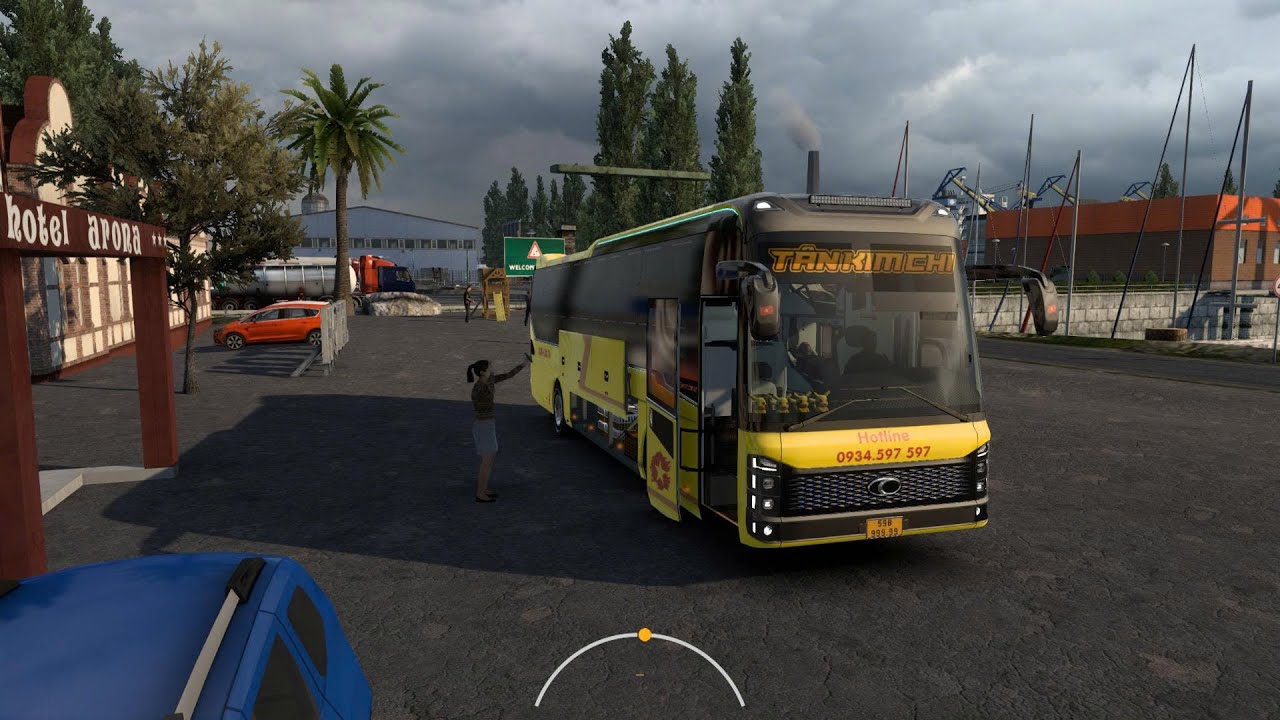 Euro Truck Simulator 2 - Today is my Monday - Hành trình đi miền tây từ Tân An  - Thành Bưởi