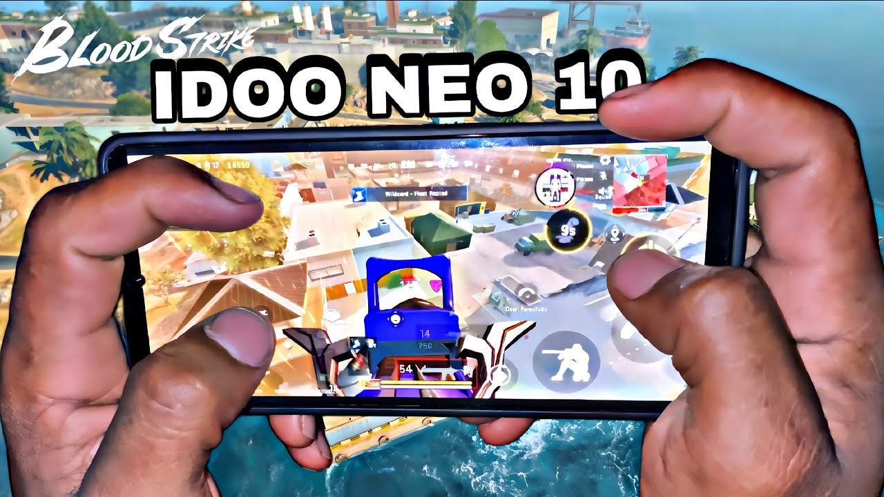 iqoo neo 10📱120fps⚡HANDCAM 🔥3Finger BLOODSTRIKE