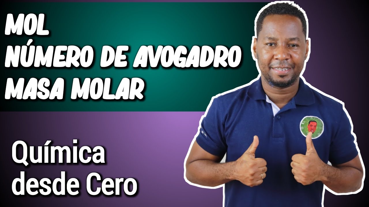 MOL, NÚMERO DE AVOGADRO Y MASA MOLAR | Química Desde Cero