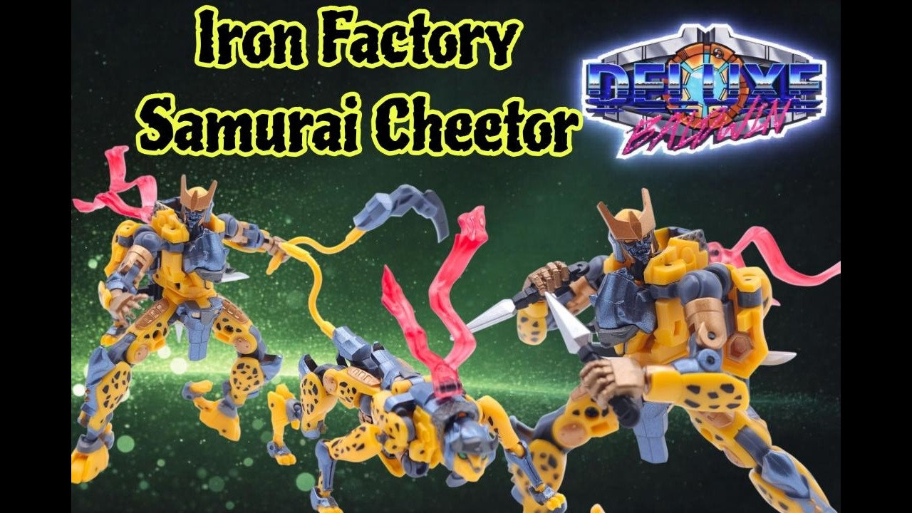 Iron Factory EX-76 Samurai Series Legends Cheetor!